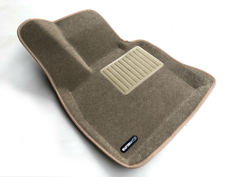 Коврики салона текст. 3D euro-std BMW X5 (F15) / X6 (F16) (2015-2018) (БЕЖ) (EMC3D) NP